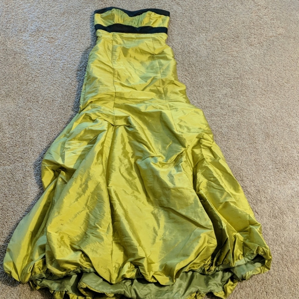 Prom dress cage back